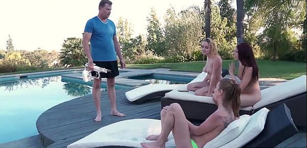  Drone Perv Gets Punished By Teens